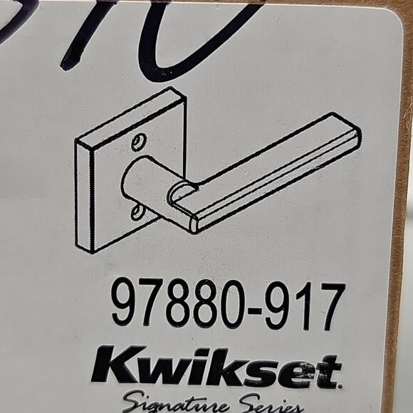 Kwikset Halifax Non-Turning One-Sided Dummy Door Lever (788HFLSQT-514) [1] - Picture 5 of 9